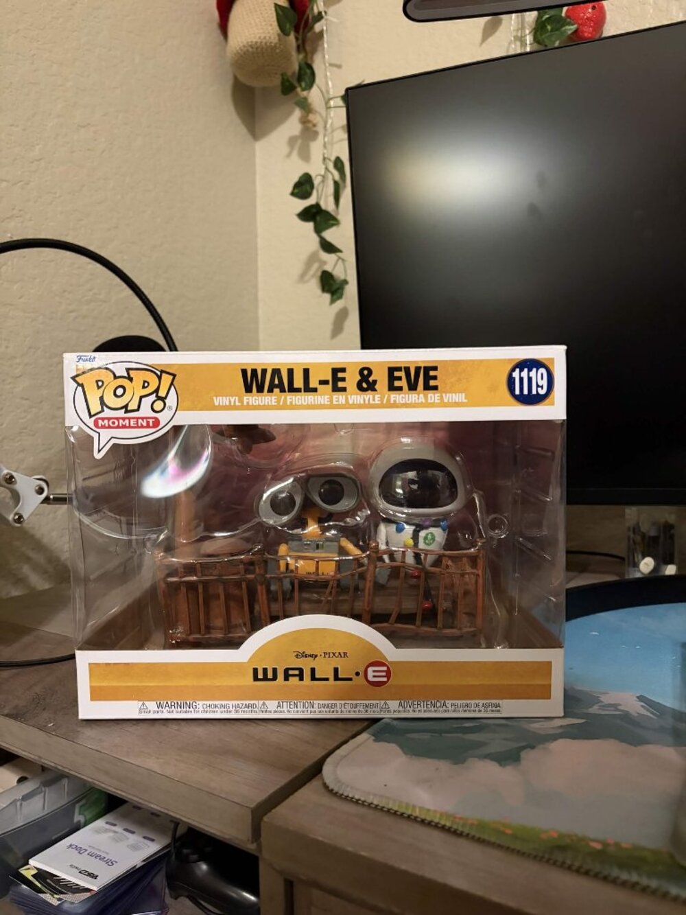 Funko Pop Moments Disney Pixar WALL-E & EVE #1119 Deluxe